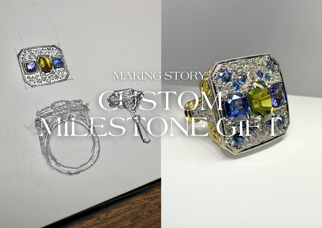 Making Story: Custom Ring for a Birthday Milestone