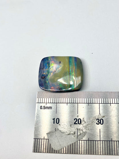 Rainbow Serpent Opal - custom made in a ring for you