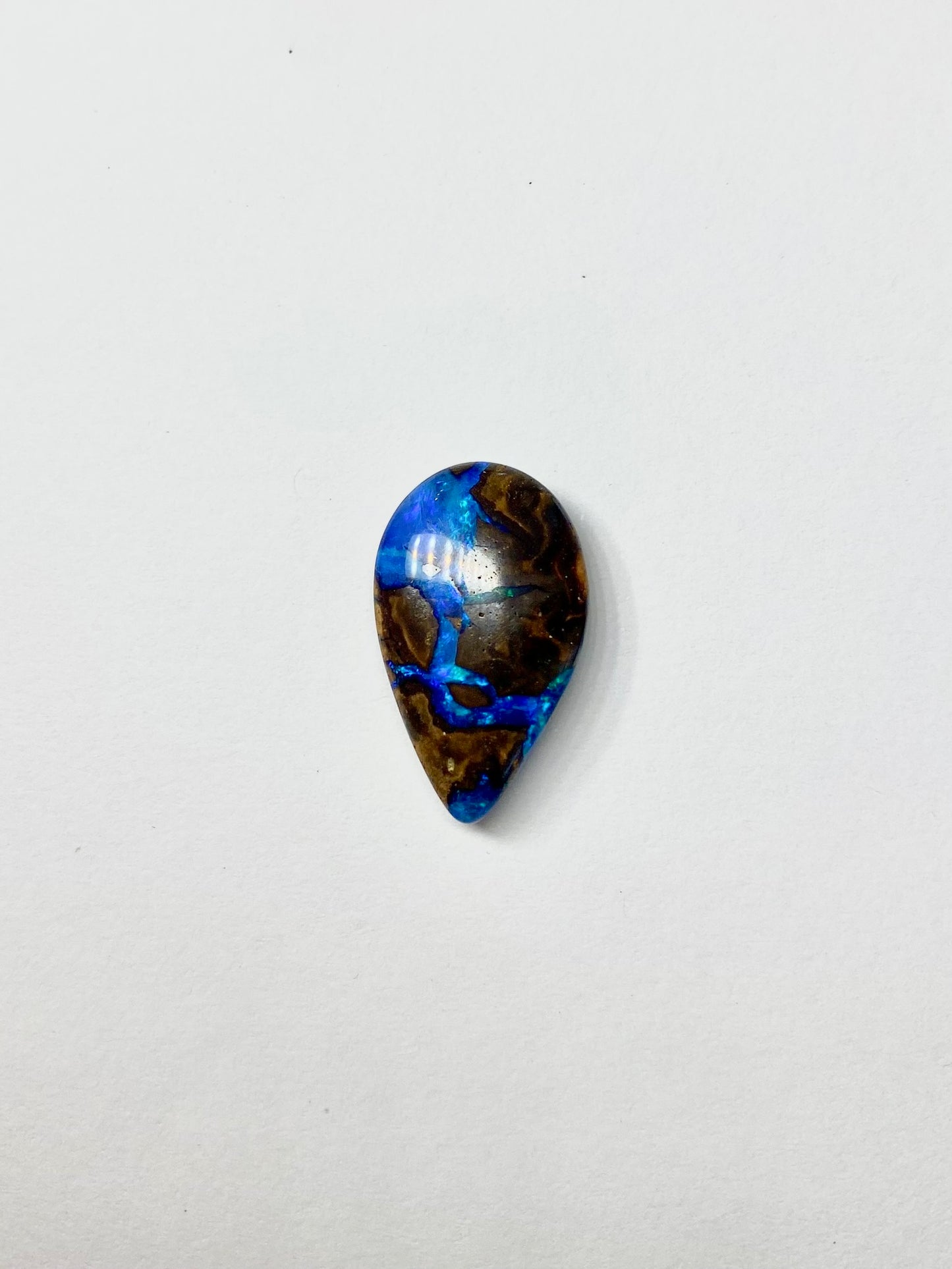 Rock Pools Opal - custom made in a ring for you