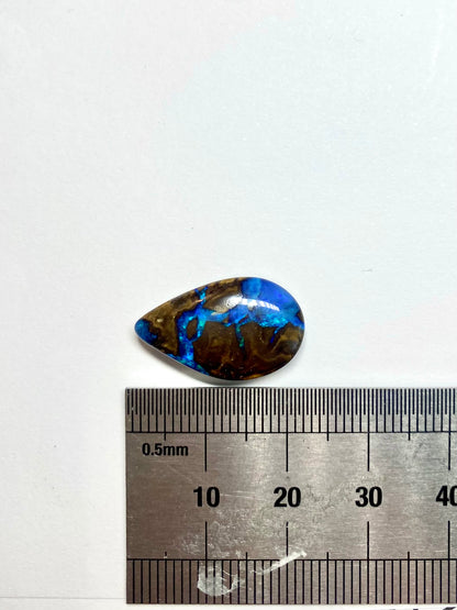 Rock Pools Opal - custom made in a ring for you