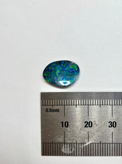 Blue Lagoon Opal - custom made in a ring for you