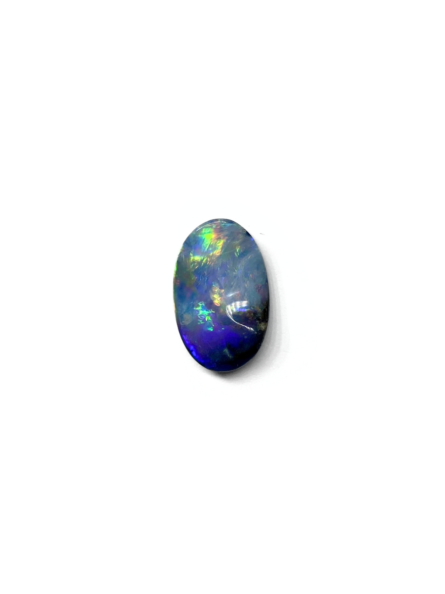 Rainbow Sky Opal - custom made in a ring for you