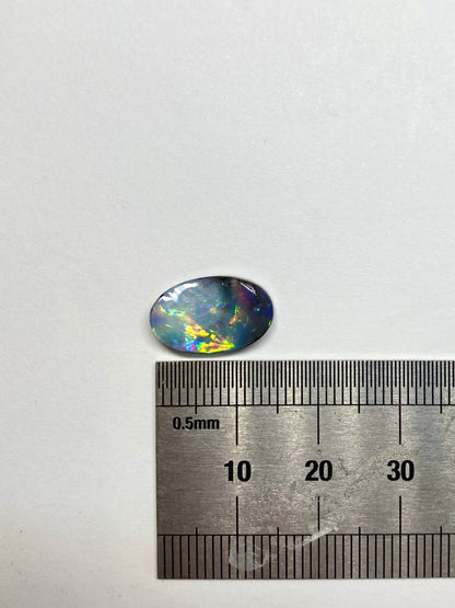 Rainbow Sky Opal - custom made in a ring for you