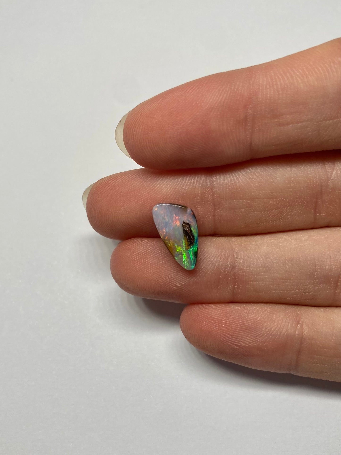 Northern Lights Opal - custom made in a ring for you