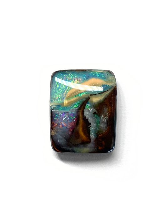 Over the Mountain Opal - custom made in a ring for you