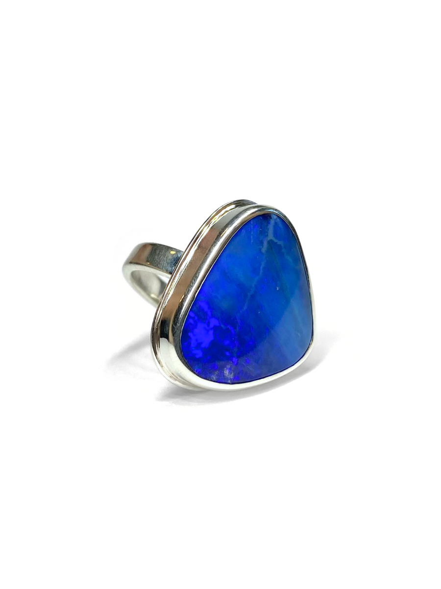 Atlantic Voyage Opal Ring