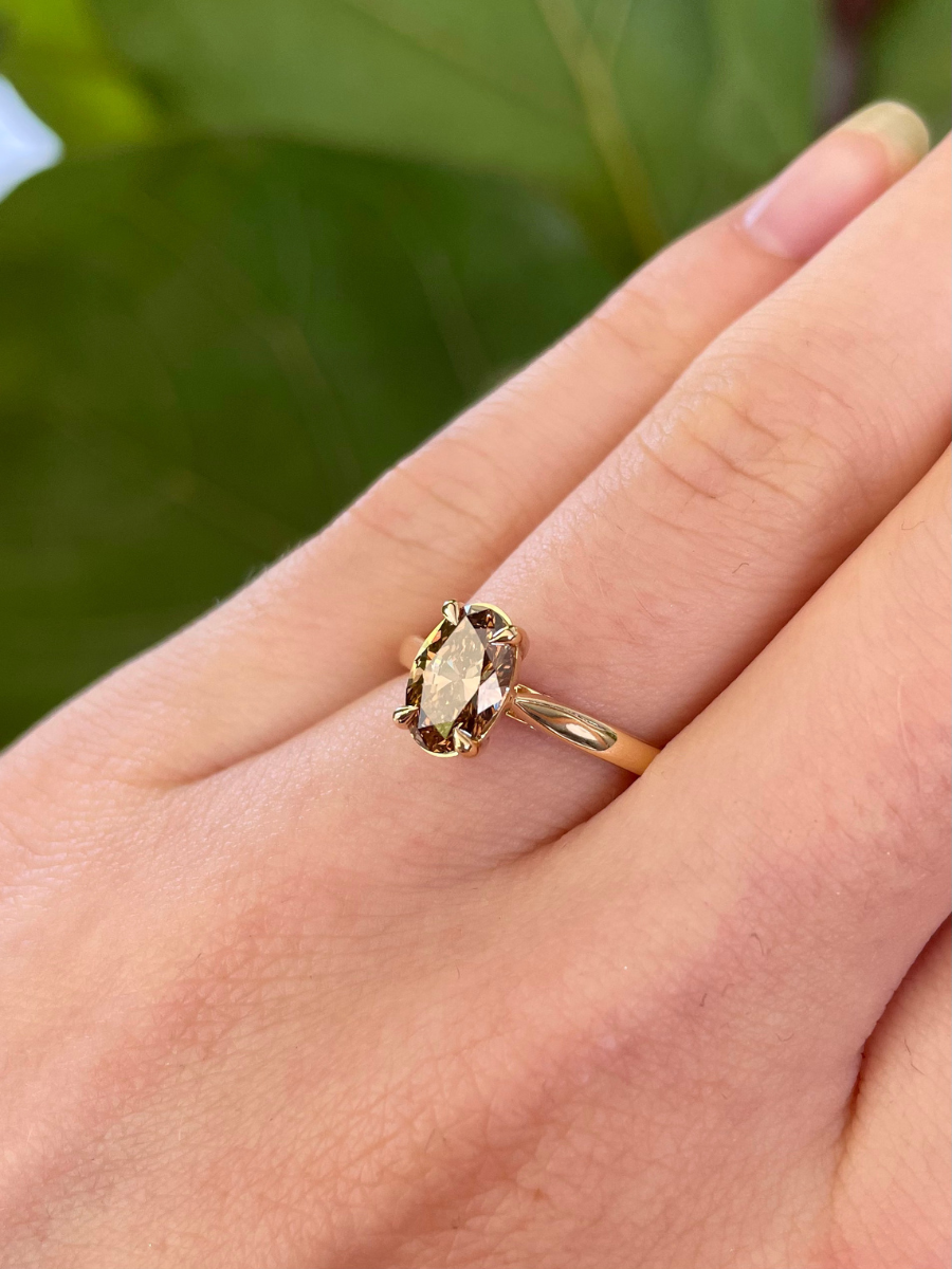 Autumn Glow Diamond Ring