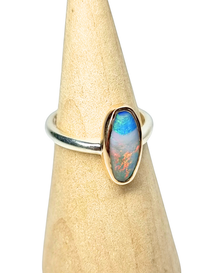 Blue Beginnings Opal Ring