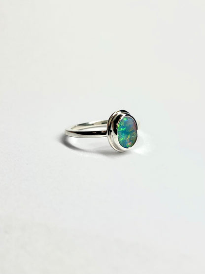 Pastel Mini Galaxy Ring Silver