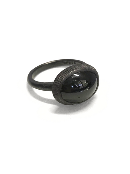 Dark Night Sapphire Ring