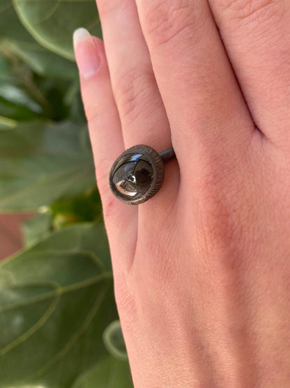 Dark Night Sapphire Ring