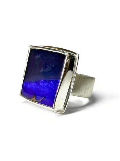 Deep Sea Opal Ring