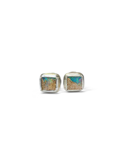 Enchanted Grove Opal Stud Earrings