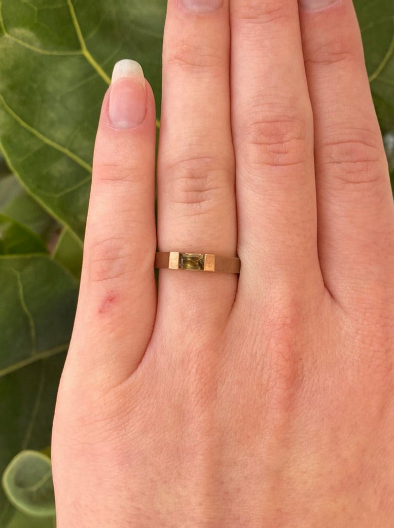 Harvest - Australian Sapphire Rose Gold Ring