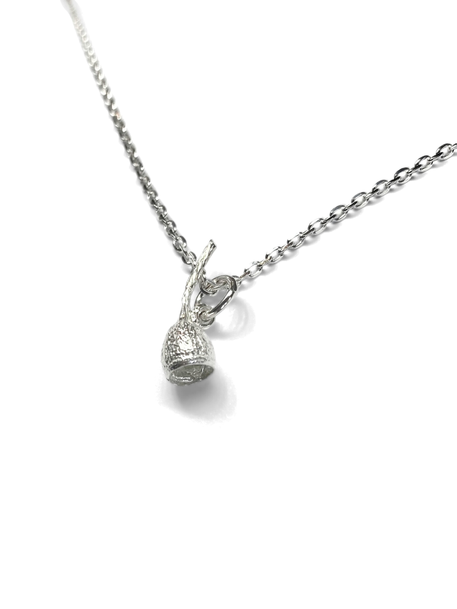 Harvest Small Silver Single Australian Eucalyptus Seed Pod Pendant