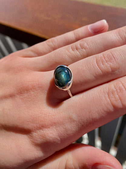 Midnight Sapphire Ring