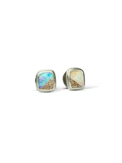 Mini Rockpool Opal Stud Earrings