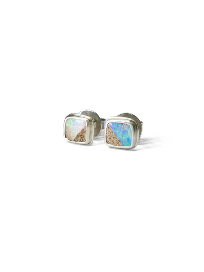 Mini Rockpool Opal Stud Earrings
