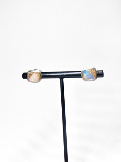 Mini Rockpool Opal Stud Earrings