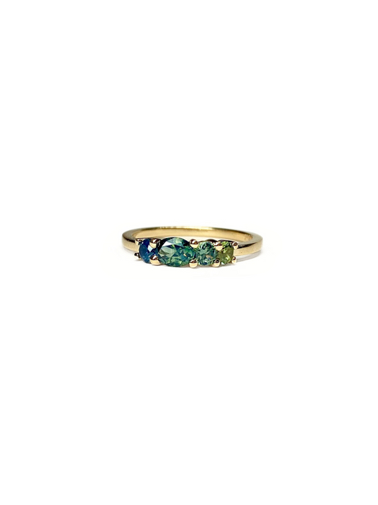 Sea Breeze Sapphire Ring