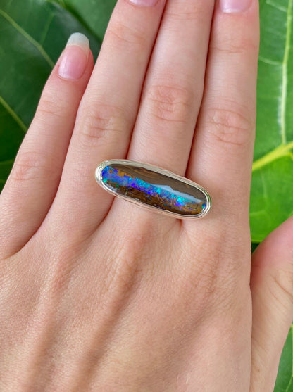 Riverbed Opal Ring