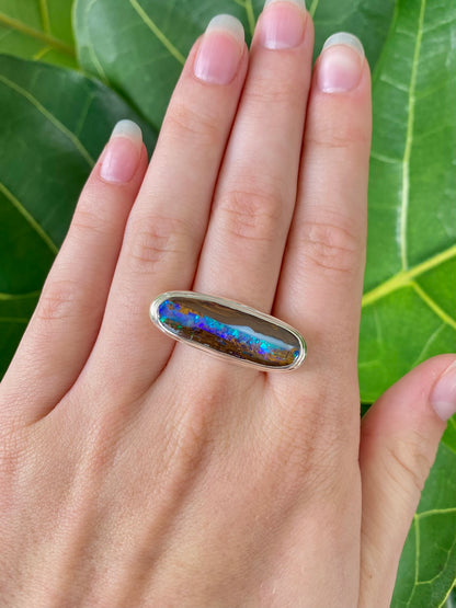 Riverbed Opal Ring