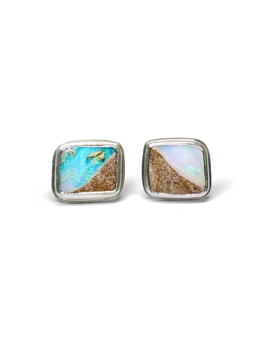 Rockpool Opal Stud Earrings