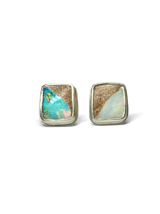 Rockpool Opal Stud Earrings