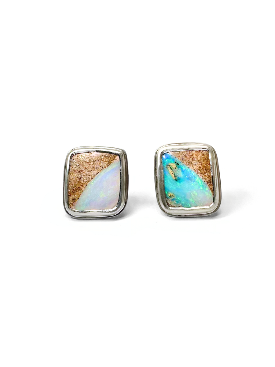 Rockpool Opal Stud Earrings