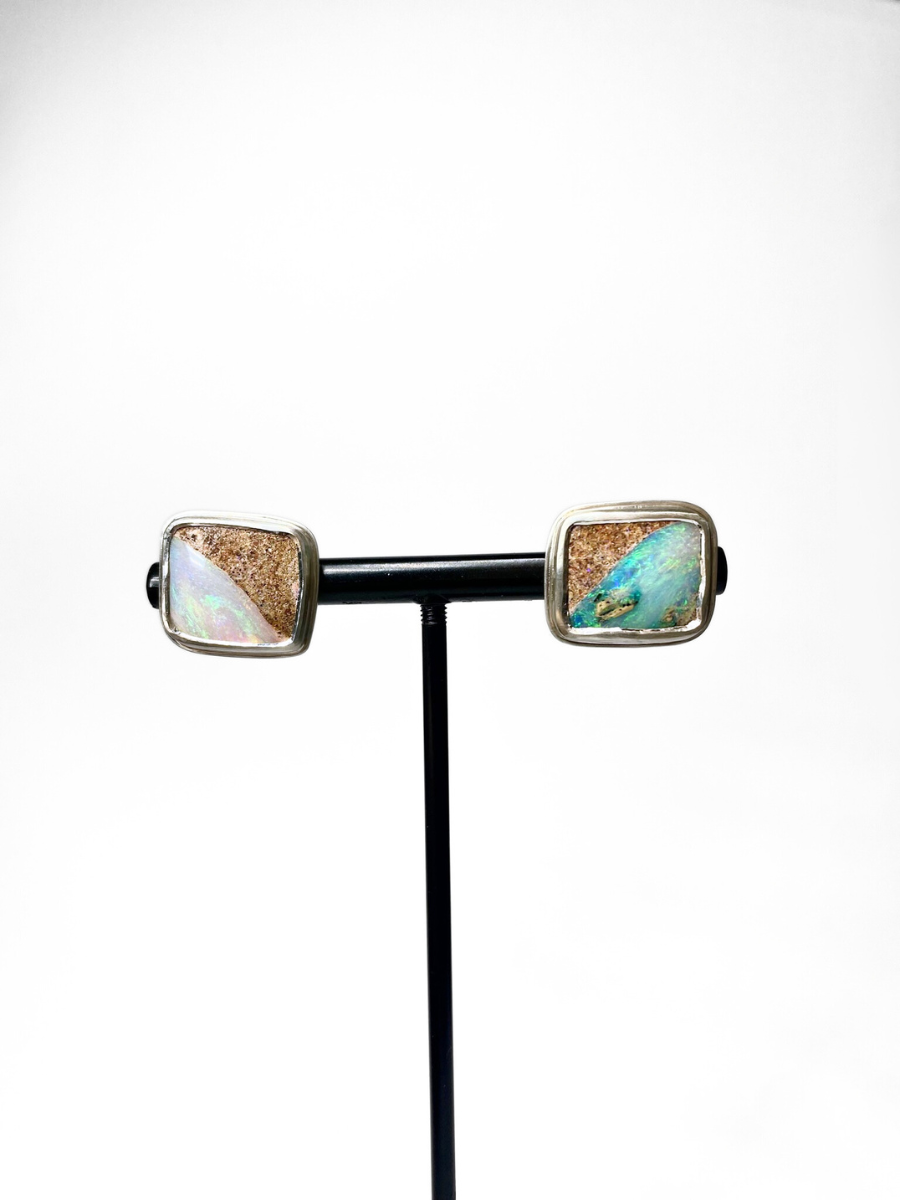 Rockpool Opal Stud Earrings