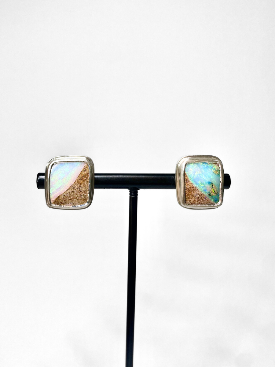 Rockpool Opal Stud Earrings