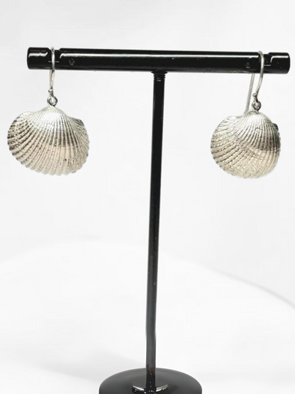 Boucles d'oreilles en argent Stradbroke Coastal Shell 