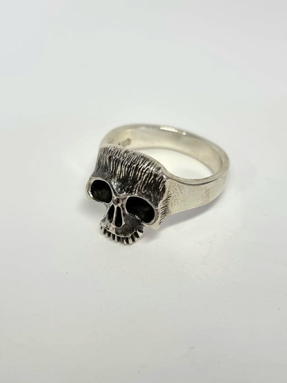 Skull Ring in Silver