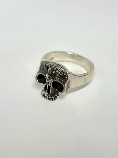 Bague Tête de Mort en Argent