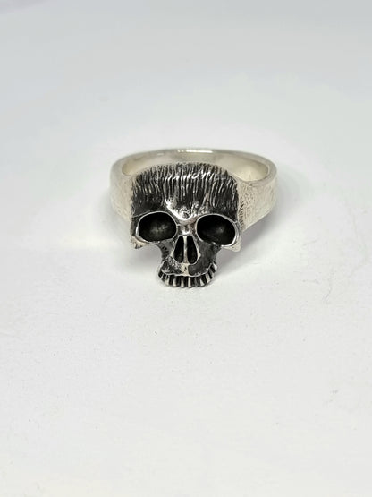 Bague Tête de Mort en Argent