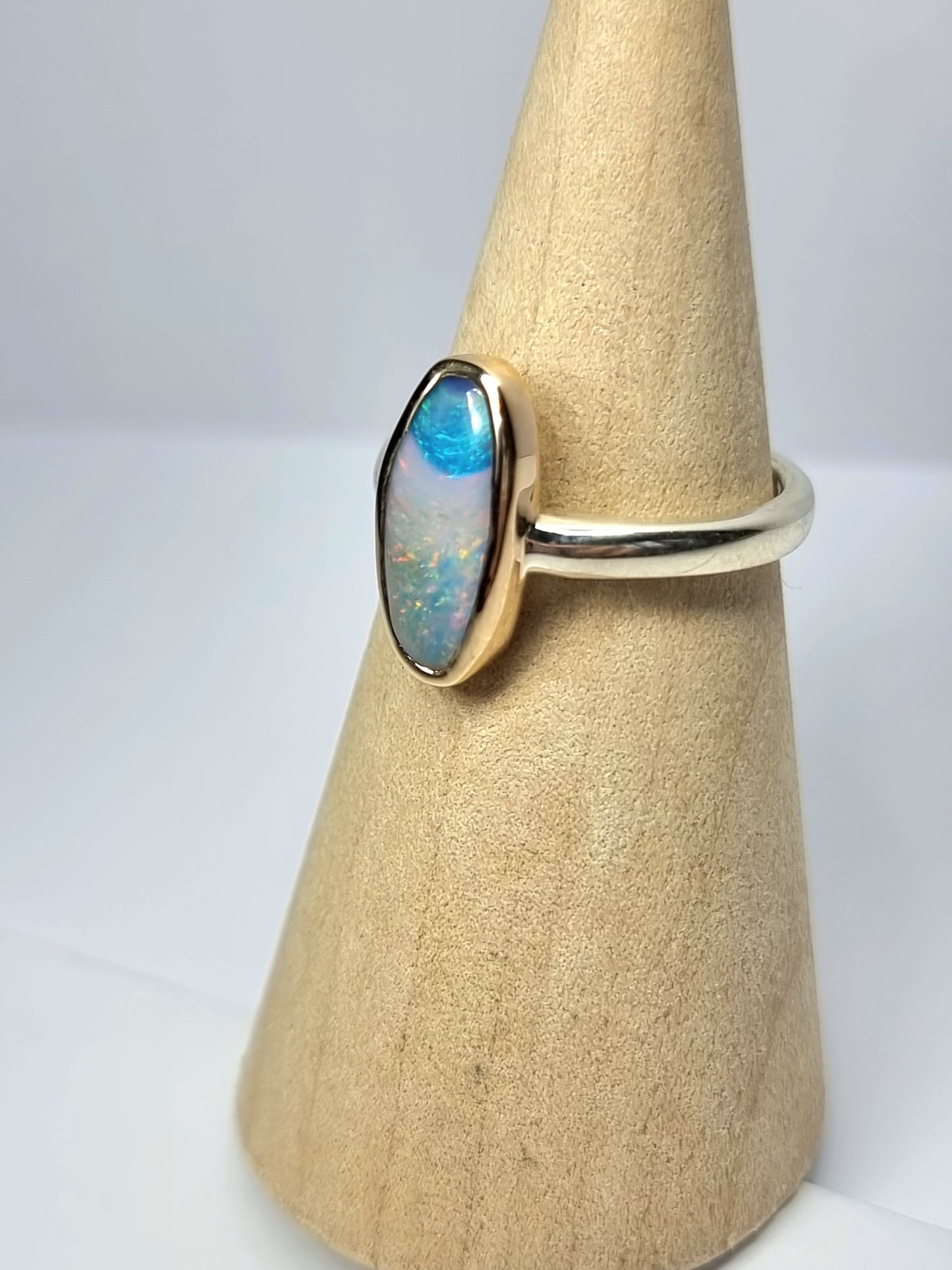 Bague Opale Blue Beginnings