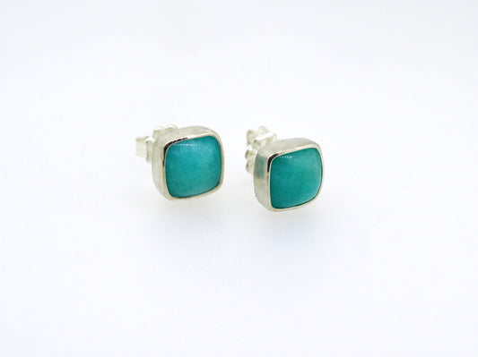 MISE À JOUR : Boucles d'oreilles Amazonite et Argent