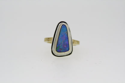 UPDATE: 4.2ct Solid Boulder Opal Ring
