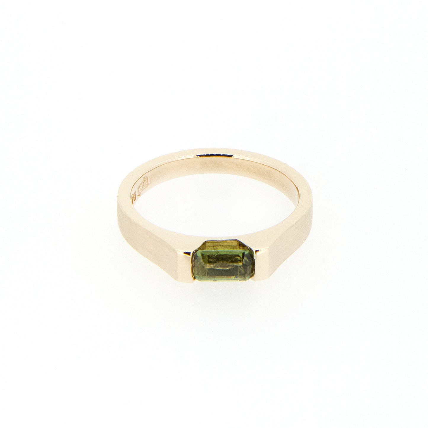 Harvest - Australian Sapphire Ring Green 9ct Gold Ring