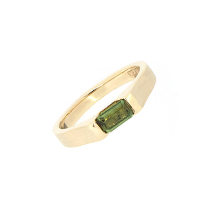 Harvest - Australian Sapphire Ring Green 9ct Gold Ring