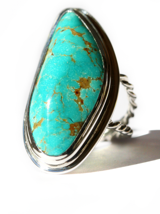 MISE À JOUR: Bague en argent turquoise Kingman